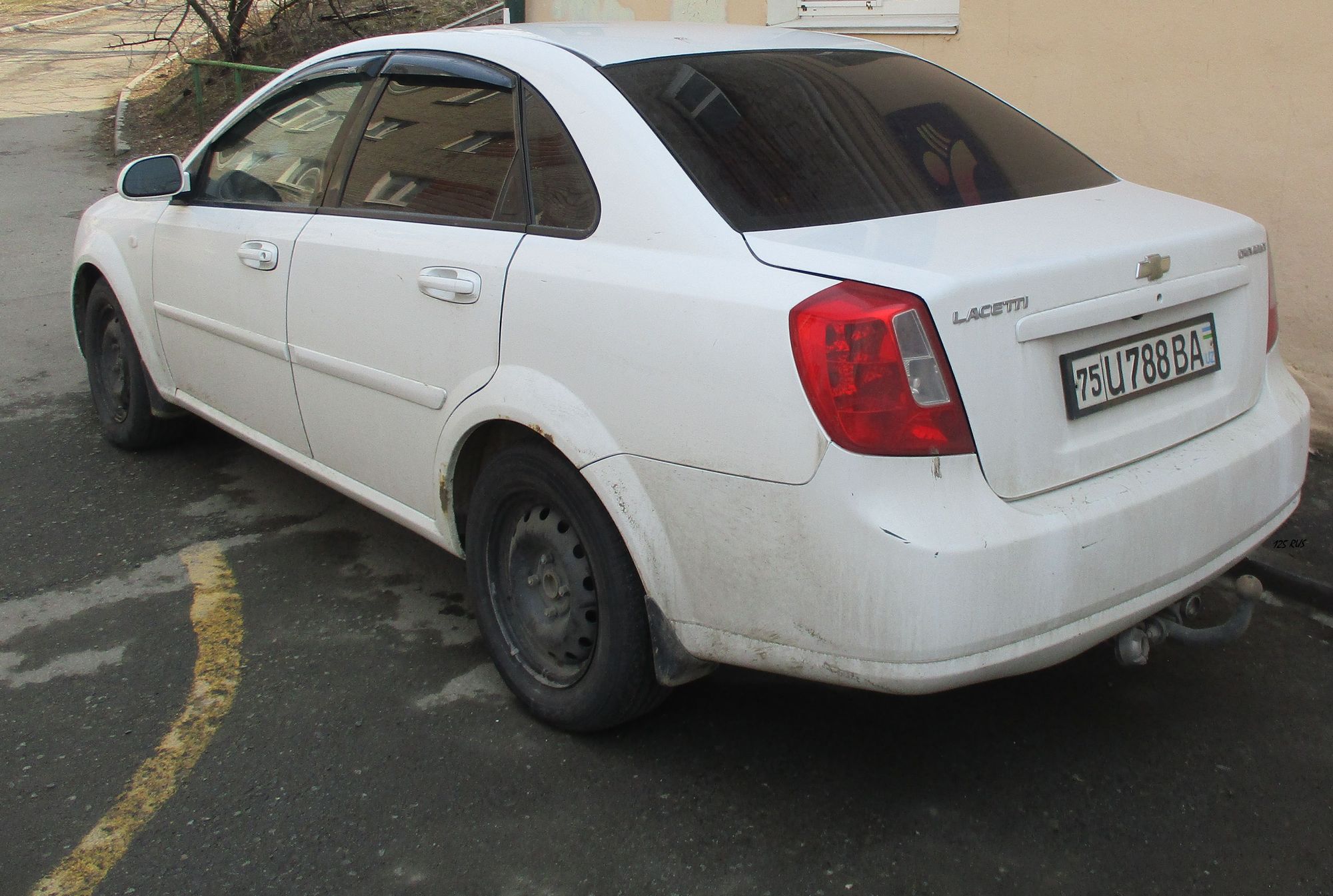 75 U 788 BA, Chevrolet Lacetti 1st gen Sedan (J200), 2004­–2012 (–2024 for UZ-market)