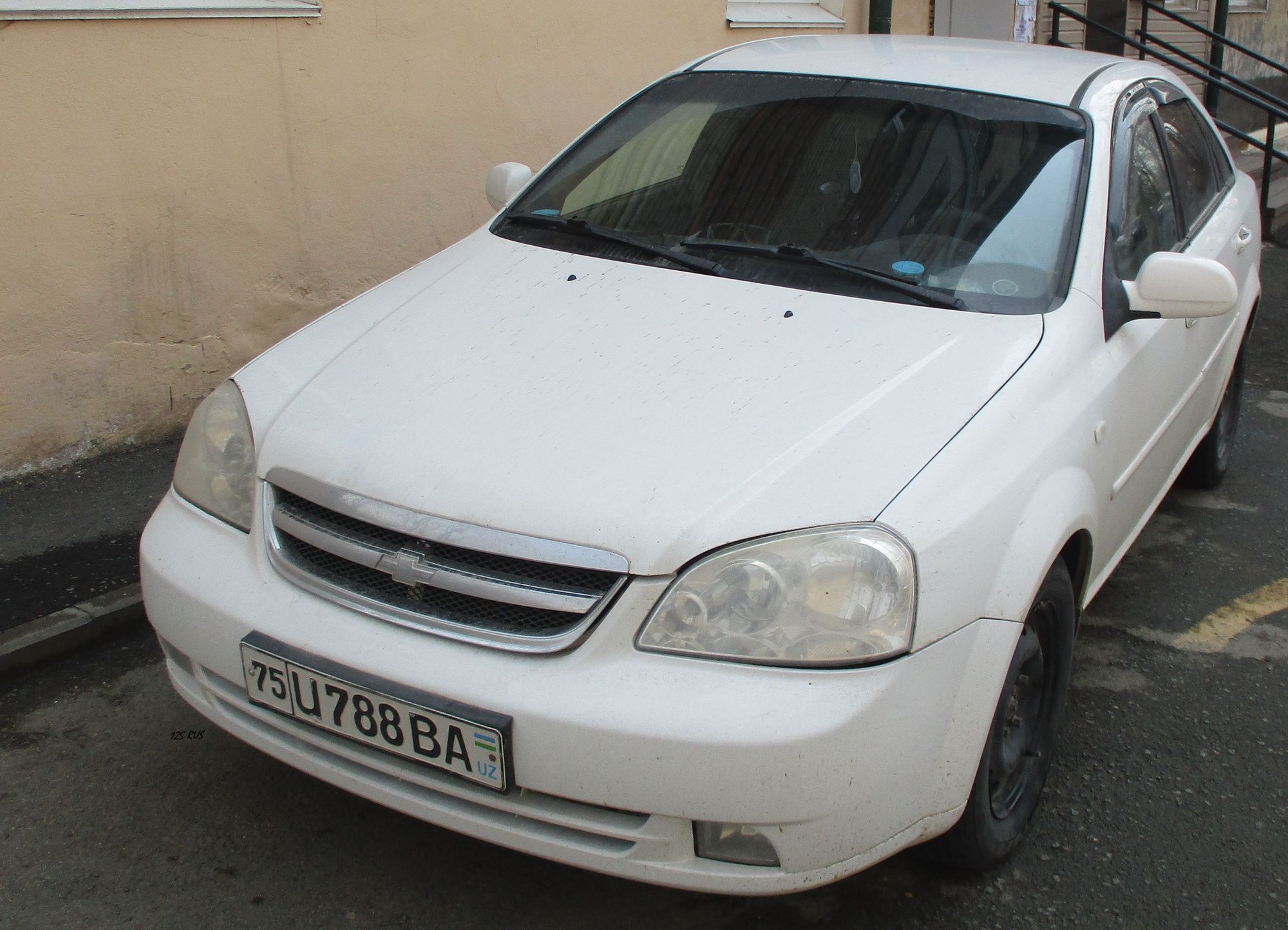 75 U 788 BA, Chevrolet Lacetti 1st gen Sedan (J200), 2004­–2012 (–2024 for UZ-market)