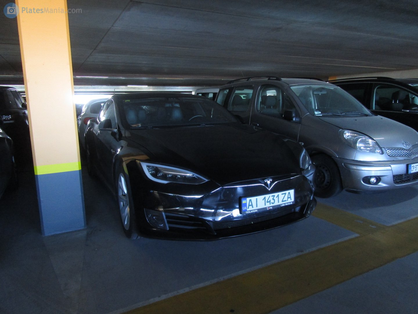 AI 1431 ZA, Tesla Model S 1st gen (5YJS), 2012–