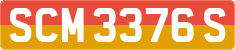 License plate of Singapore, Private owners