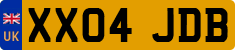 License plate of the United Kingdom, 2001 year system
