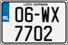 License plate of Ireland, Regular plates