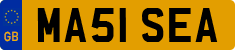 License plate of the United Kingdom, 2001 year system
