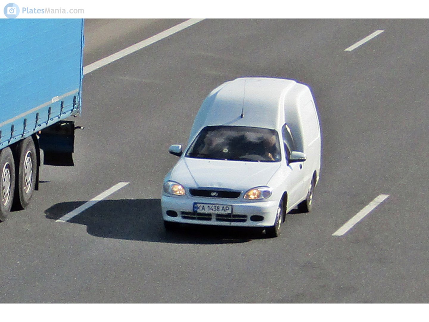 KA 1438 AP, ZAZ Lanos Pick-Up 