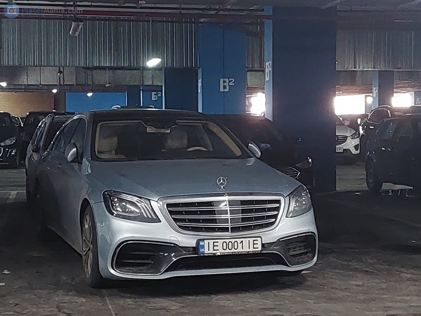 IE 0001 IE, Mercedes-Benz S-Klasse 8th gen Sedan (W222/V222), 2013–2020