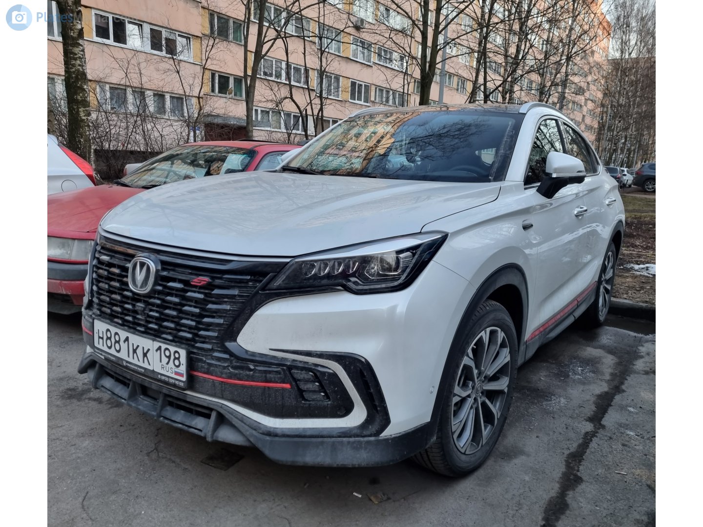 н 881 кк 198, Changan (Chana) CS85 Coupe 