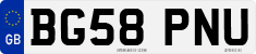 License plate of the United Kingdom, 2001 year system