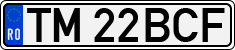 License plate of Romania, Regular plates