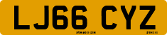 License plate of the United Kingdom, 2001 year system