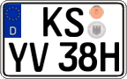 German license plate, Plates for oldtimers (type 