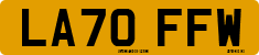 License plate of the United Kingdom, 2001 year system