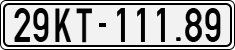 License plate of Vietnam, Specialty plates