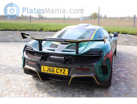 LJ66 CYZ, McLaren 675LT