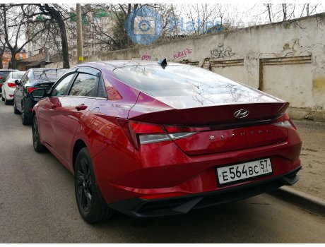 е564вс57, Hyundai Elantra