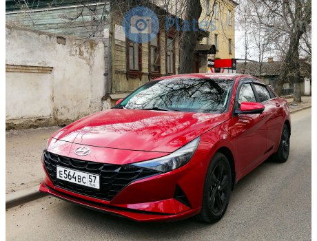 е564вс57, Hyundai Elantra