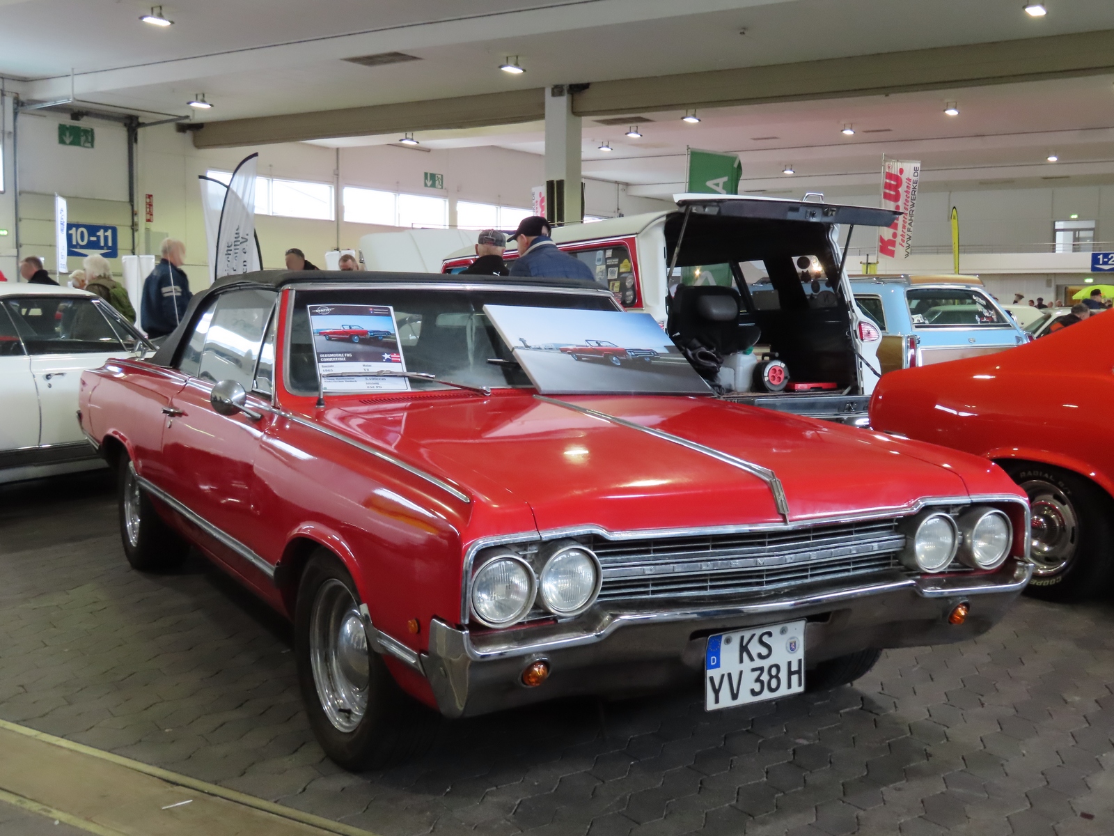 KS YV 38 H, Oldsmobile F-85 2nd gen 1965 Cutlass Convertible, 1st facelift, 1964–1965