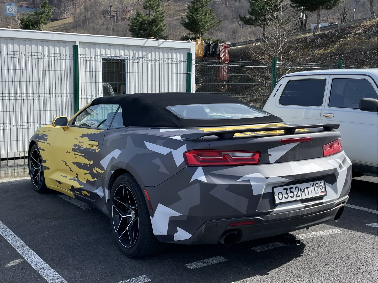 о 352 мт 196, Chevrolet Camaro 6th gen Coupé (Alpha I), 2015–2018