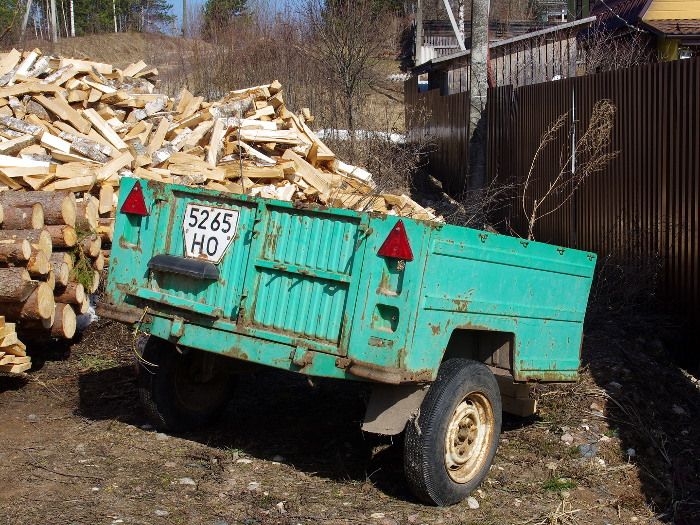 5265 НО, Home-made vehicle 