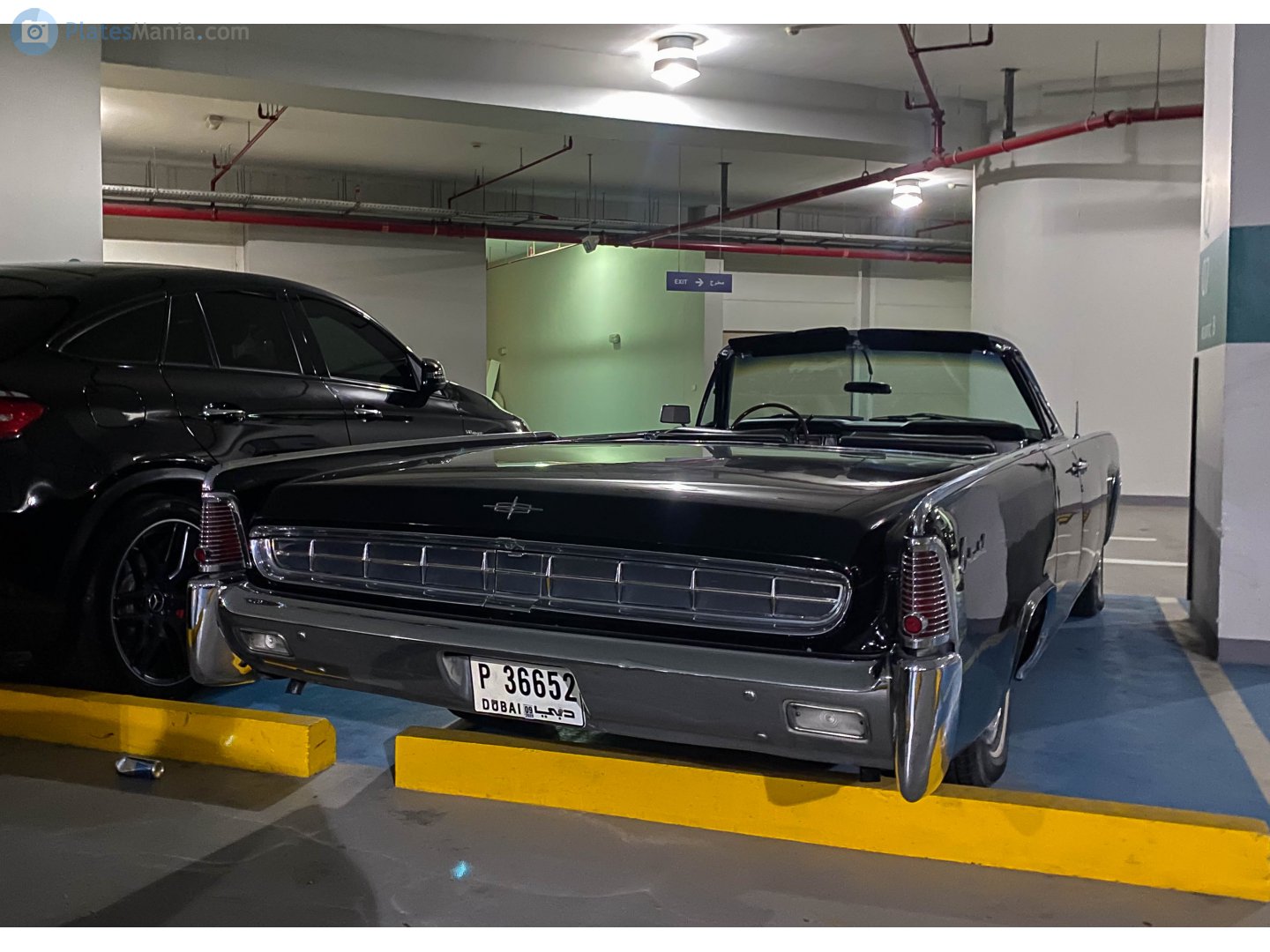 P 36652, Lincoln Continental 4th gen 1961 4-door Convertible (74A), 1960–1961