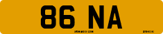 License plate of the United Kingdom, 1932 year system