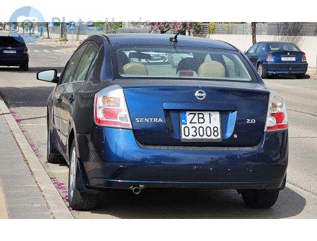 ZBI 03008, Nissan Sentra