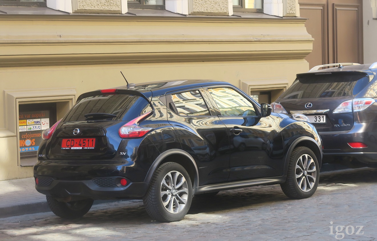 CD-4511, Nissan Juke 1st gen (F15), facelift, 2014–2019