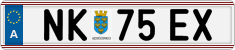 License plate of Austria, Regular plates