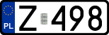 License plates of Poland, Regular car plates