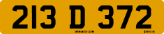 License plate of the United Kingdom, Diplomatic