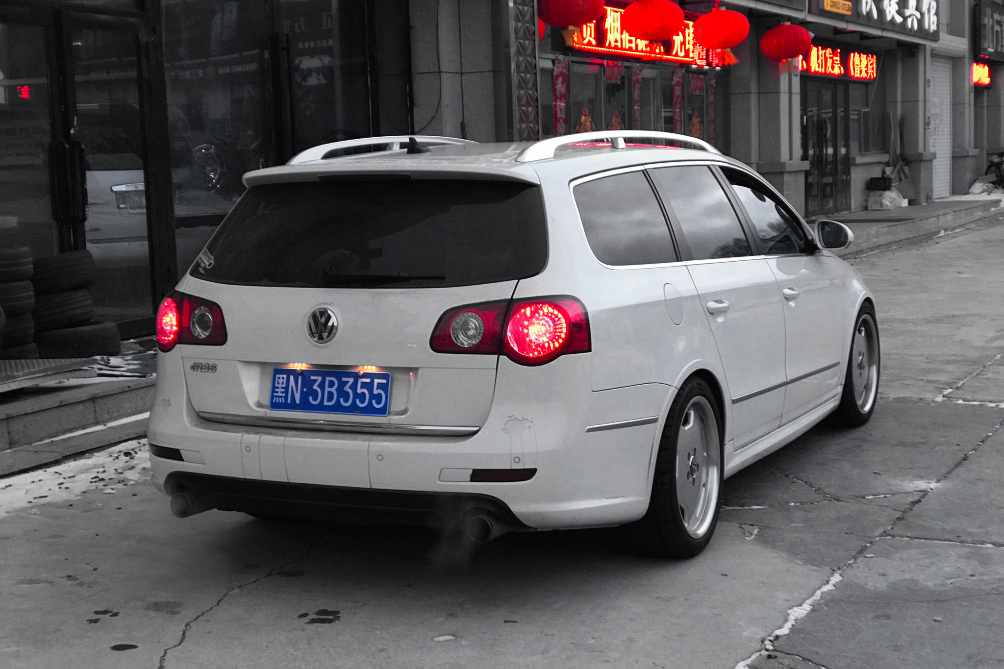 黑N·3B355, Volkswagen R36 Variant (B6; 3C; CN-market), 2008–2010