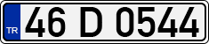 License plate of Turkey, Regular plates