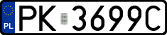 License plates of Poland, Regular car plates