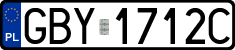 License plates of Poland, Regular car plates