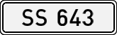 License plates of Spain, 1900 year series