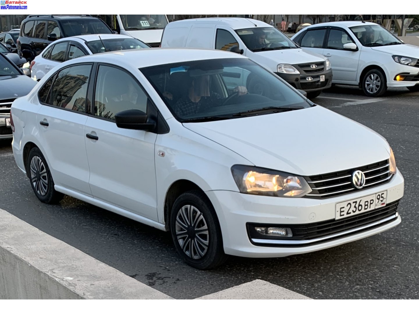 е 236 вр 95, Volkswagen Polo 5th gen Sedan (A05), 1st facelift, 2015–2020
