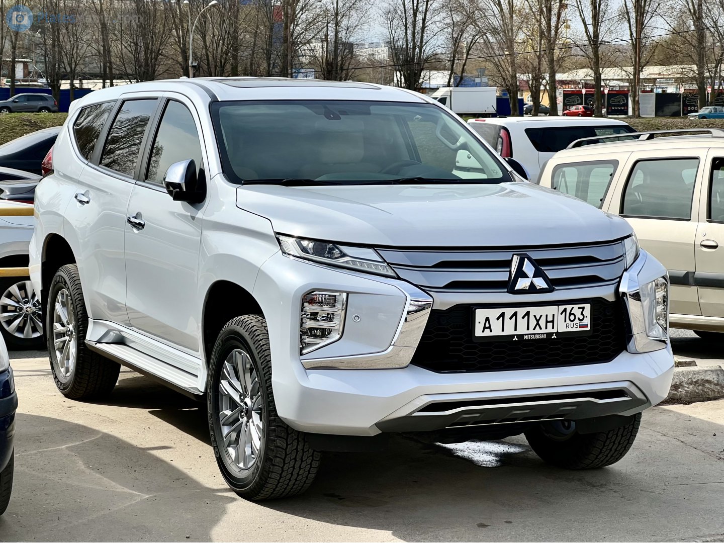а 111 хн 163, Mitsubishi Pajero Sport 3rd gen, facelift (QF), 2019–