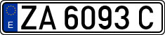 License plates of Spain, 1971 year series
