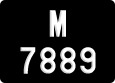 License plate of Malaysia, A(BC) 1(234)