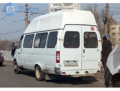 е262рх73, GAZ 3221 ГАЗель