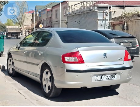 10 RK 080, Peugeot 407