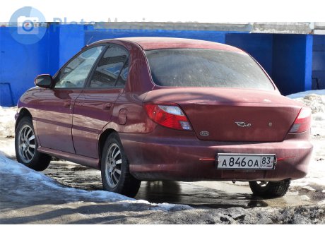 а846оа83, Kia Rio