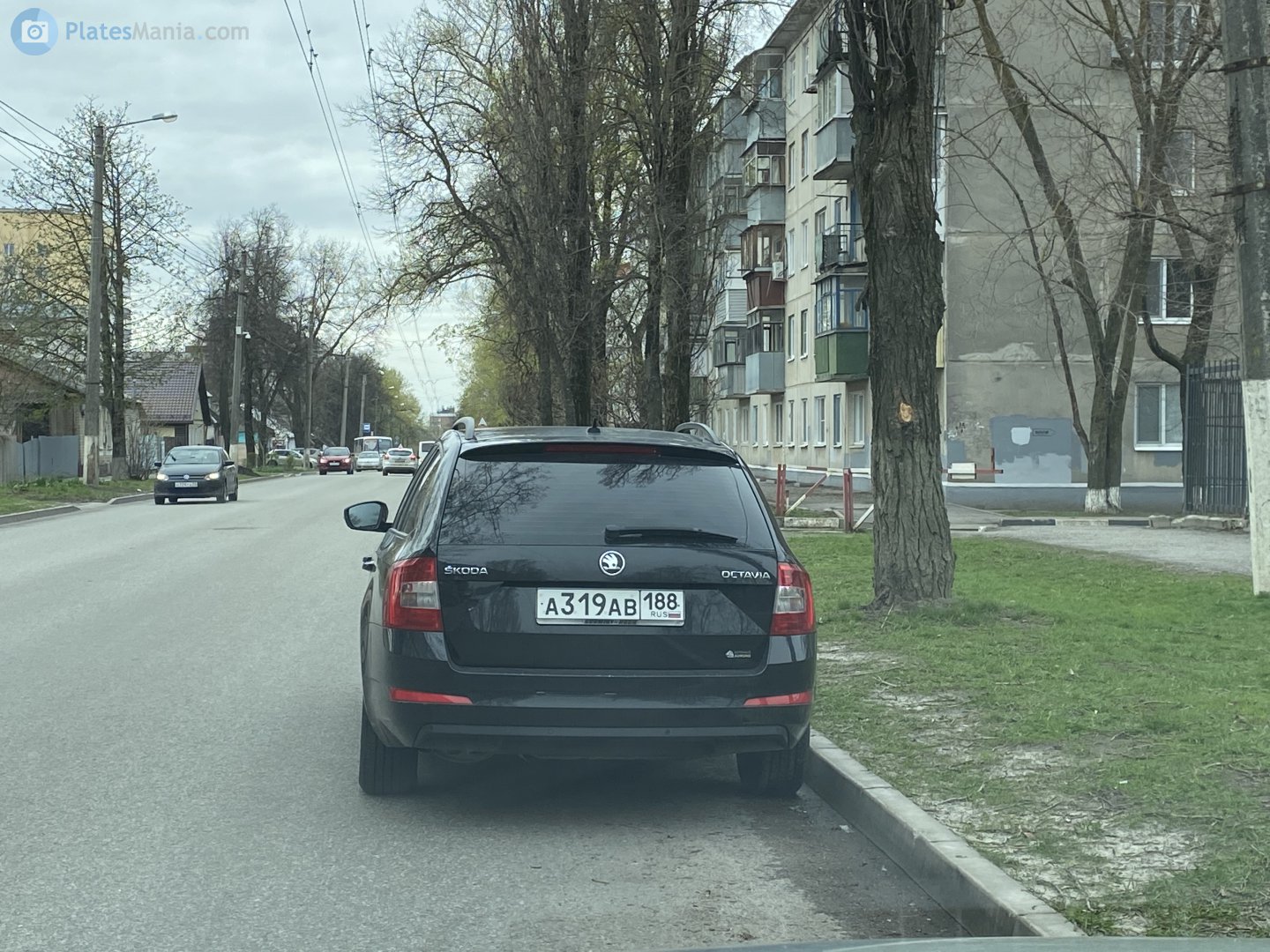 а 319 ав 188, Skoda Octavia 3rd gen Combi (A7/5E5), 2013–2017