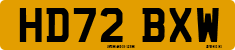License plate of the United Kingdom, 2001 year system