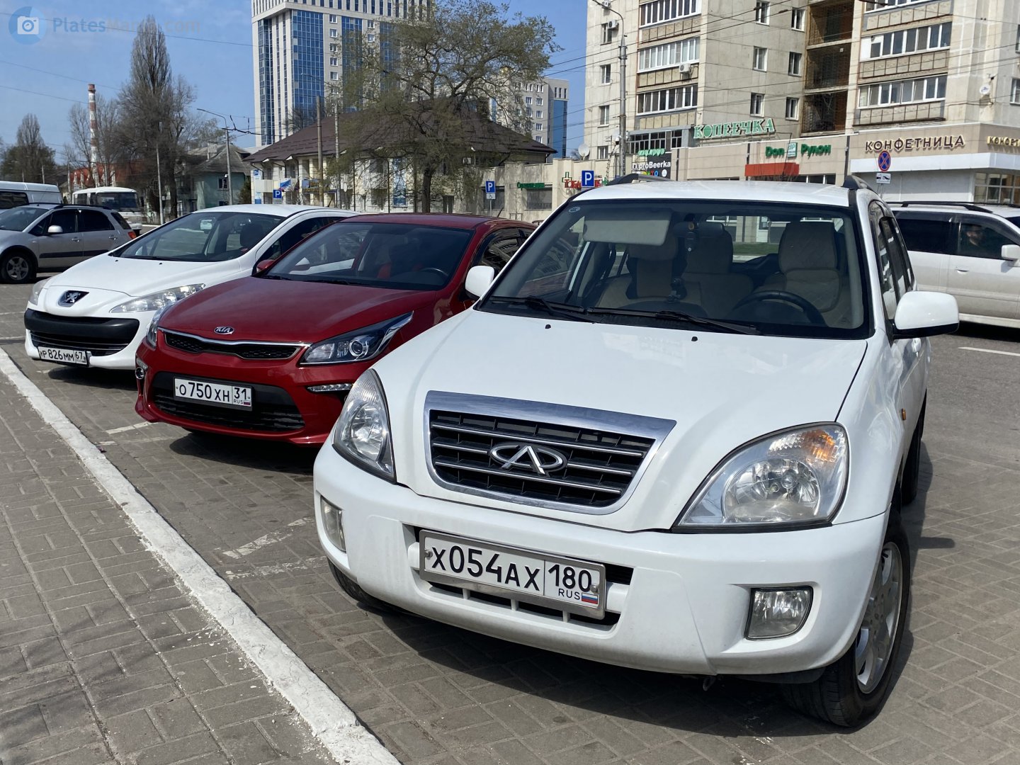 х 054 ах 180, Chery (Chirey) Tiggo 1st gen (T11), 2005–2013 (­–2015 for ZA-market)