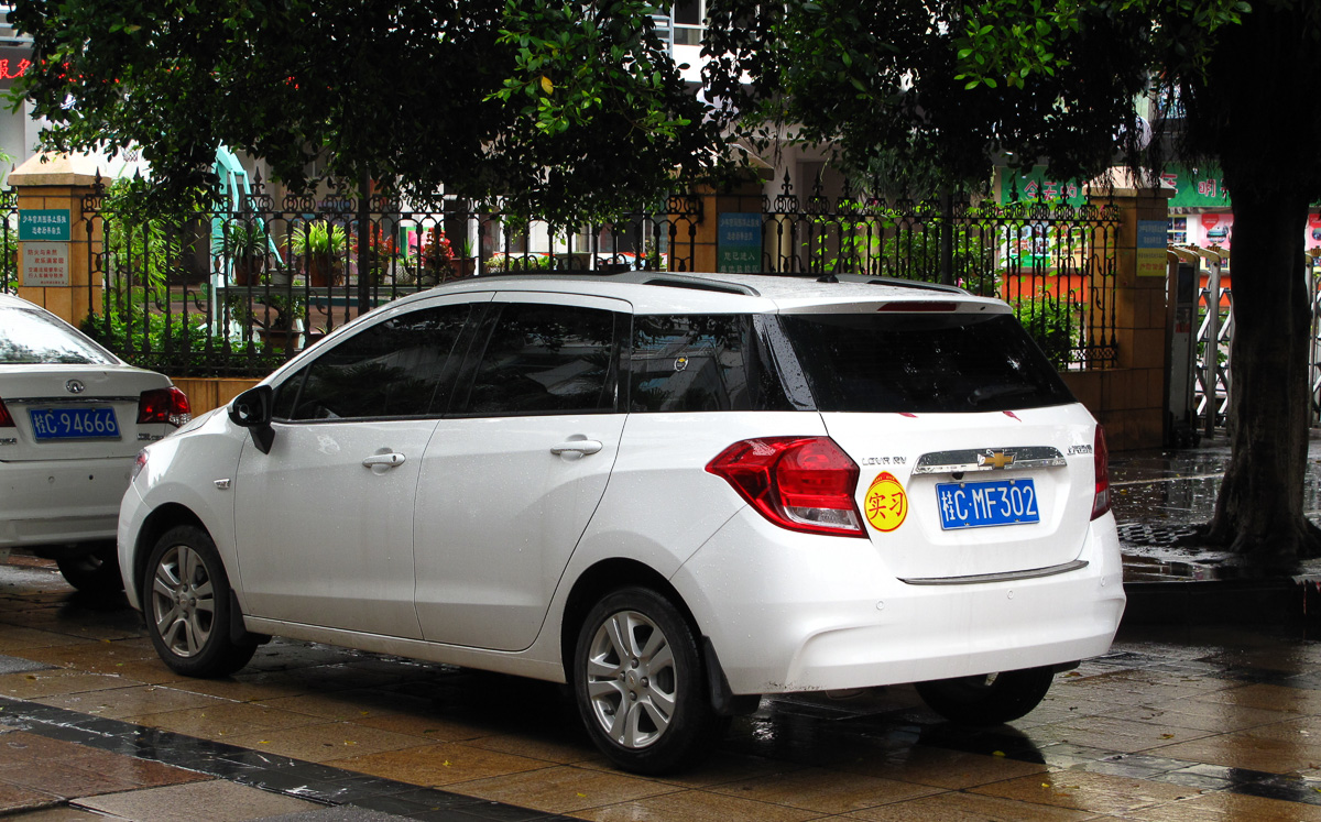 桂C·MF302, Chevrolet Lova RV 1st gen (CN-market), 2015–2019