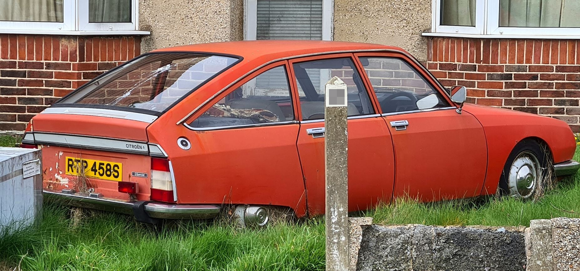 RTP458S, Citroёn GS / GSA 1st gen (GS) Fastback, 1970–1980