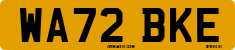 License plate of the United Kingdom, 2001 year system