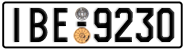 License plate of Greece, Cars