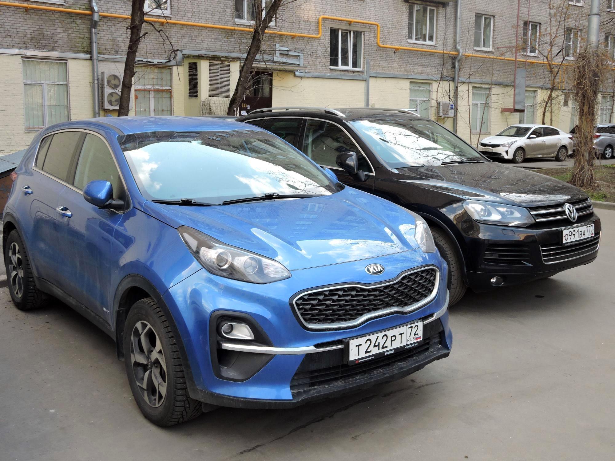 т 242 рт 72, Kia Sportage 4th gen (QL), facelift, 2018–2022