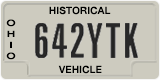 Ohio, Specialty plates (123ABC)